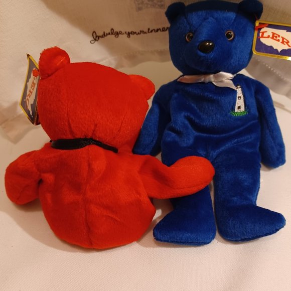 LERC 1999 The Coastal Cubs Collection Lighthouse Teddy Bears Henri & Coki - Picture 10 of 11